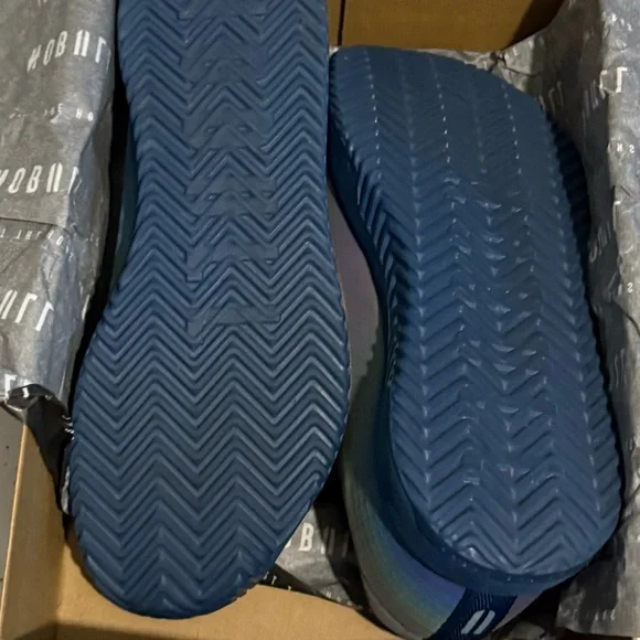 NO BULL Iridescent Blue Athletic Shoes - Picture 2 of 4